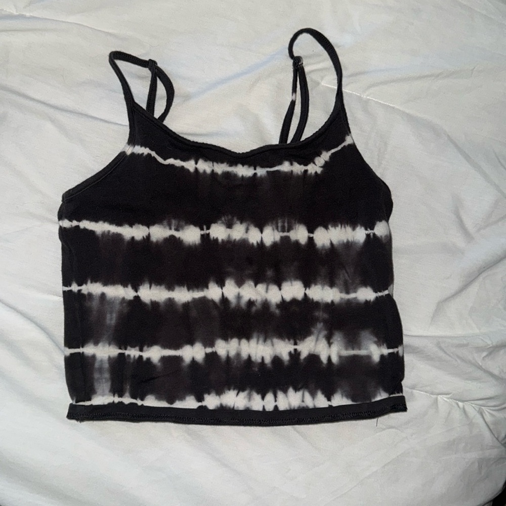 AMERICAN EAGLE tie dye cropped tank top